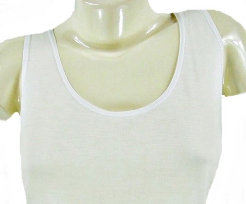 SLEEVELESS SWING STYLE WHITE VEST TOP, FOREVER 21, SIZE SMALL, LT123 - Imagen 2 de 3