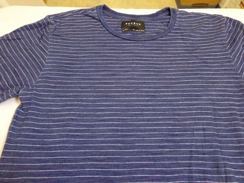 Bue Striped Short Sleeve T-shirt Size 