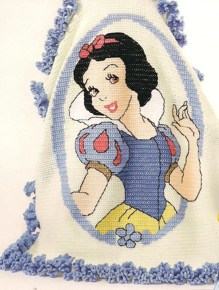 Disney Princess Afghans pattern booklet: cinderella, snow white, sleeping beauty - Image 2 of 4