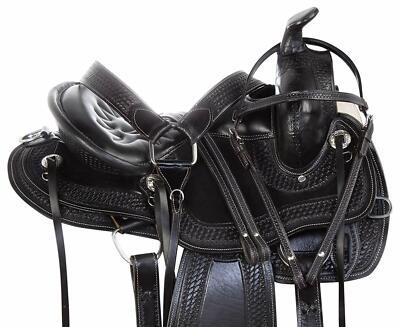 Premium Leather Western Walking Horse Saddle