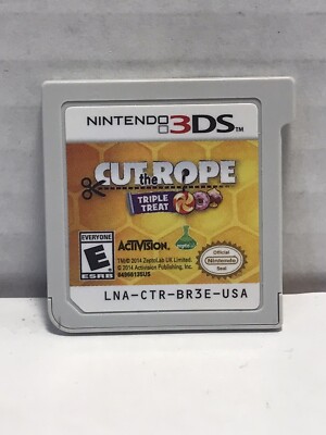 Cut the Rope: Triple Treat (Nintendo 3DS, 2014)