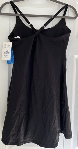 Ewedoos Tennis Dress Built in Shorts and Bra Athletic Dress Black Size Medium - 第 2/9 張圖片