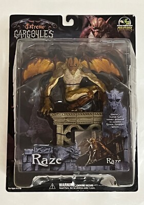 Extreme Gargoyles Raze Actionfigur Stan Winston Creatures 2002 Neu