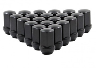 32x BLACK DODGE OEM/FACTORY STYLE 9/16'' LUG NUTS RAM 2500 3500 TRUCK