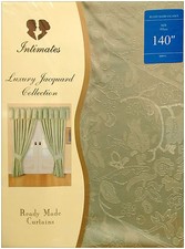 BARCELONA GREEN FLORAL EFFECT READY MADE DECORATIVE PELMET 355cm (140") LUXURY