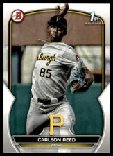 2023 Bowman Draft #BD-11 Carlson Reed - Pittsburgh Pirates