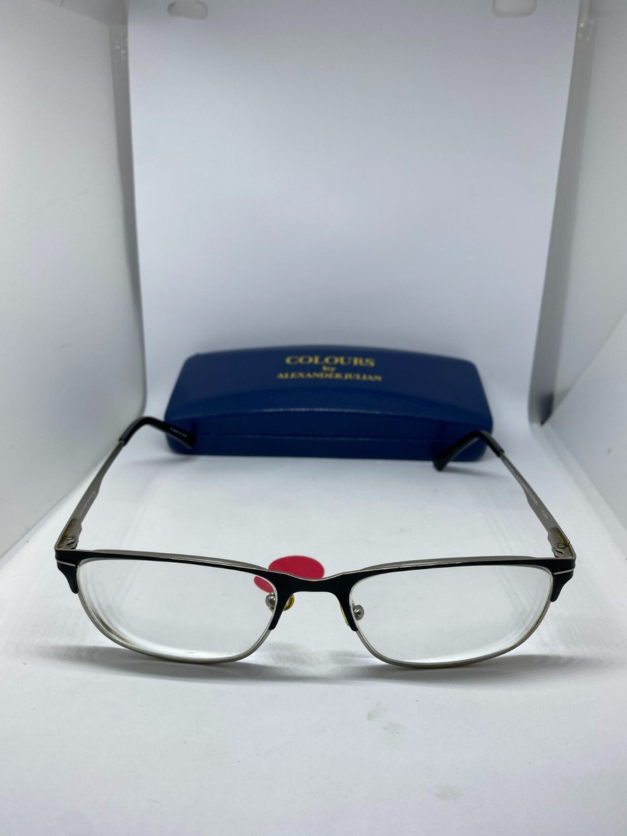 Alexander Julian Eyeglasses Frames COLOURS Black KLUGH 54-17  display picture 1