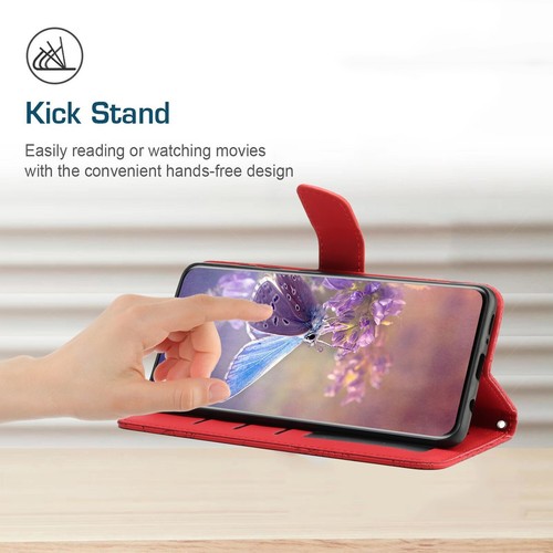 For Motorola Moto G Play/Power/Pure/Stylus Magnetic Flip Stand Wallet Phone Case - Picture 9 of 47