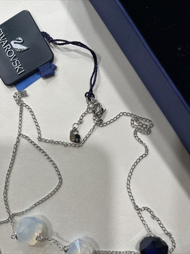 COLLAR CRISTAL SWAROVSKI “GLACIARES FUNDIDOS” con Certificado ~24” - Imagen 3 de 11