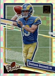 2023 Donruss The Rookies Stetson Bennett IV Rookie Los Angeles Rams #33