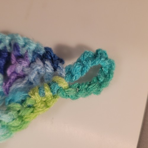 Stuffed Animal Net or Hammock Handmade Crochet Hanging Toy Net Large Multi Color - Picture 5 of 17