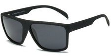 Retro Outdoor Rectangle Unisex Sunglasses Polarized Lenses Classic Shades