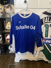 Vintage Adidas Erima 1976 Schalke 04 Original Soccer Jersey  Bundesliga