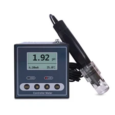Online PH Controller Meter with Range 0–14pH Accuracy ±0.02pH Resolution 0.01pH