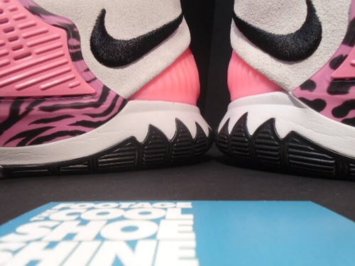 NIKE KYRIE 6 VI ANIMAL PRINT VAST GREY BLACK SOAR BLUE WHITE PINK BQ4630-003 13 - Picture 3 of 10