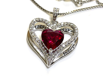 2 kt Rubin Halskette in feinem Schmuck