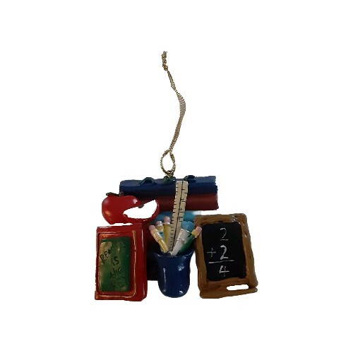 House Of LLOYD School Days Teacher Resin Ornaments Christmas Around the World - Picture 1 of 6