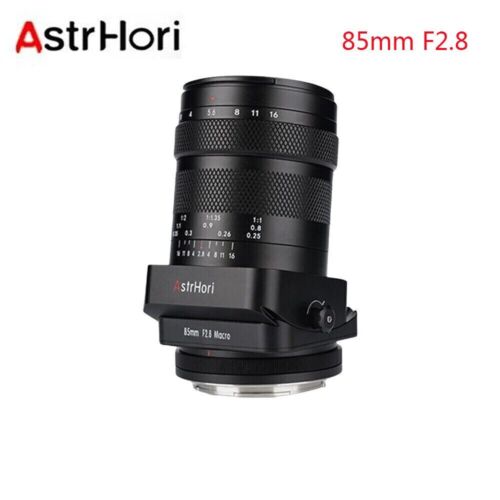AstrHori 85mm F2.8 Tilt-Shift Macro Lens for Fuji Canon Nikon Sony Leica Sigma - Picture 2 of 15