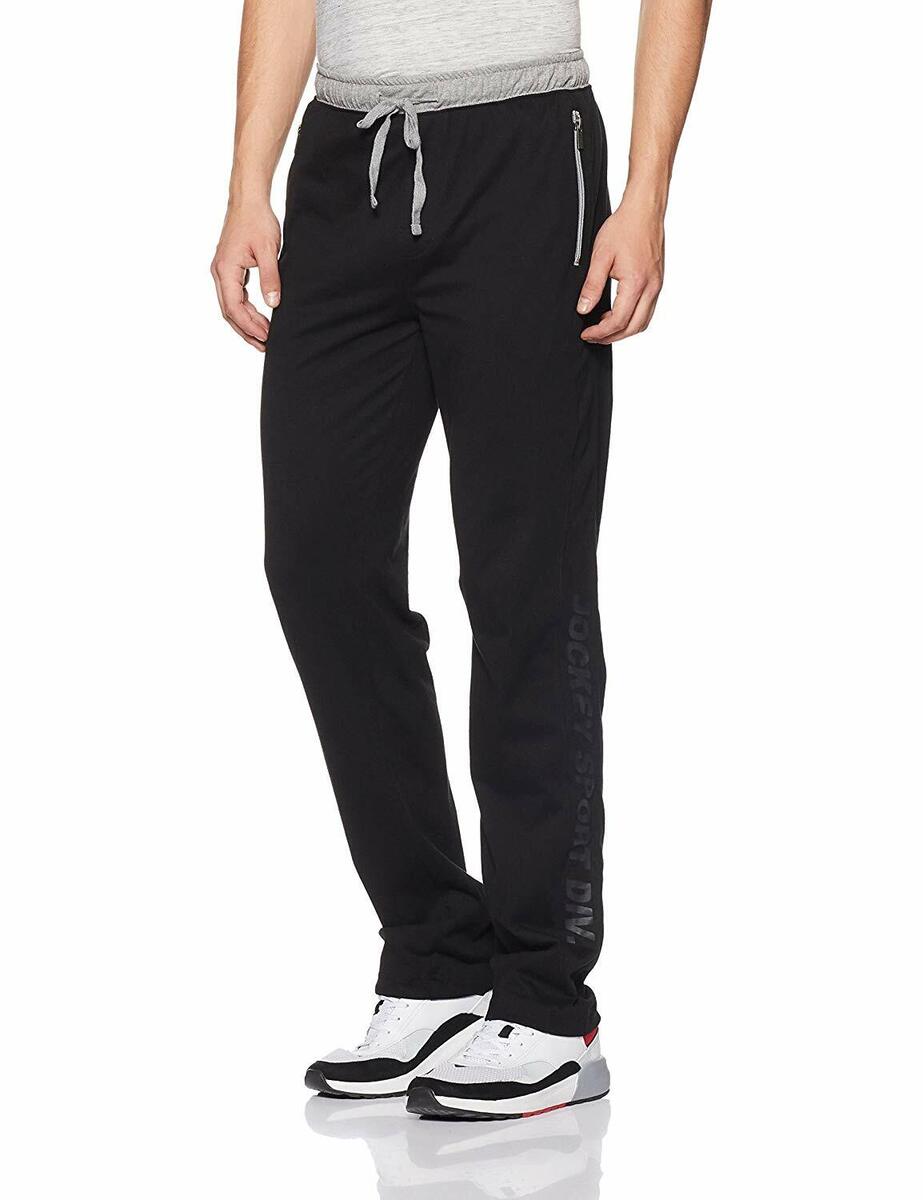 Jockey Men's Relaxed Fit Sweatpants (AM02_Black_Small) : Amazon.in:  Clothing & Accessories