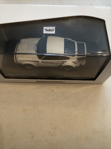 1976 Porsche 911 Turbo Limited Ed Of 500 Pieces MiniChamp 1:43 martini Racing - Picture 4 of 5