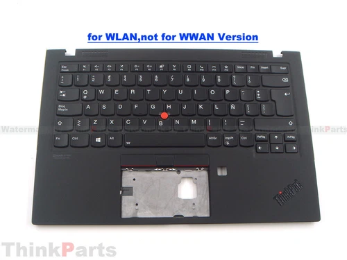New/Orig Lenovo ThinkPad X1 Carbon Gen 8 Palmrest Keyboard Latin Spanish WLAN