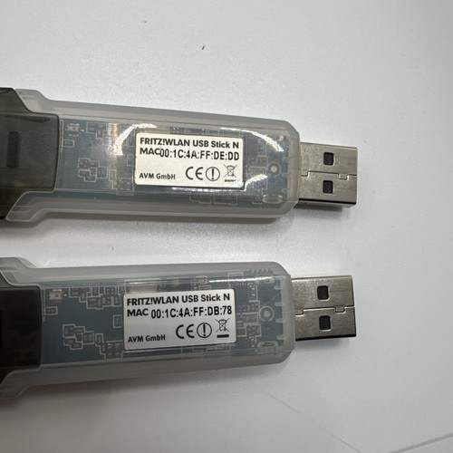 2 AVM Fritz! -- 1und1 USB Stick’s WLAN Na N 300 MBit/s USB 2.0 2 Stück - Bild 4 von 4