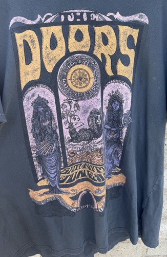 Daydreamer X Free People The Doors Oversized XS Band Concert T-Shirt USA USED - Picture 4 of 6