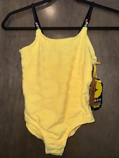Justice Girls Terry Pacman One-Piece, Size Small 7/8