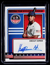 2023 Panini Stars & Stripes *Kingsley Guthrie **Card #NTDP-KU** AUTO (RC)