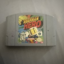 Bomberman Hero Nintendo 64 N64 Cartridge Tested Works