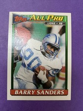 1991 Topps Barry Sanders #415 Detroit Lions
