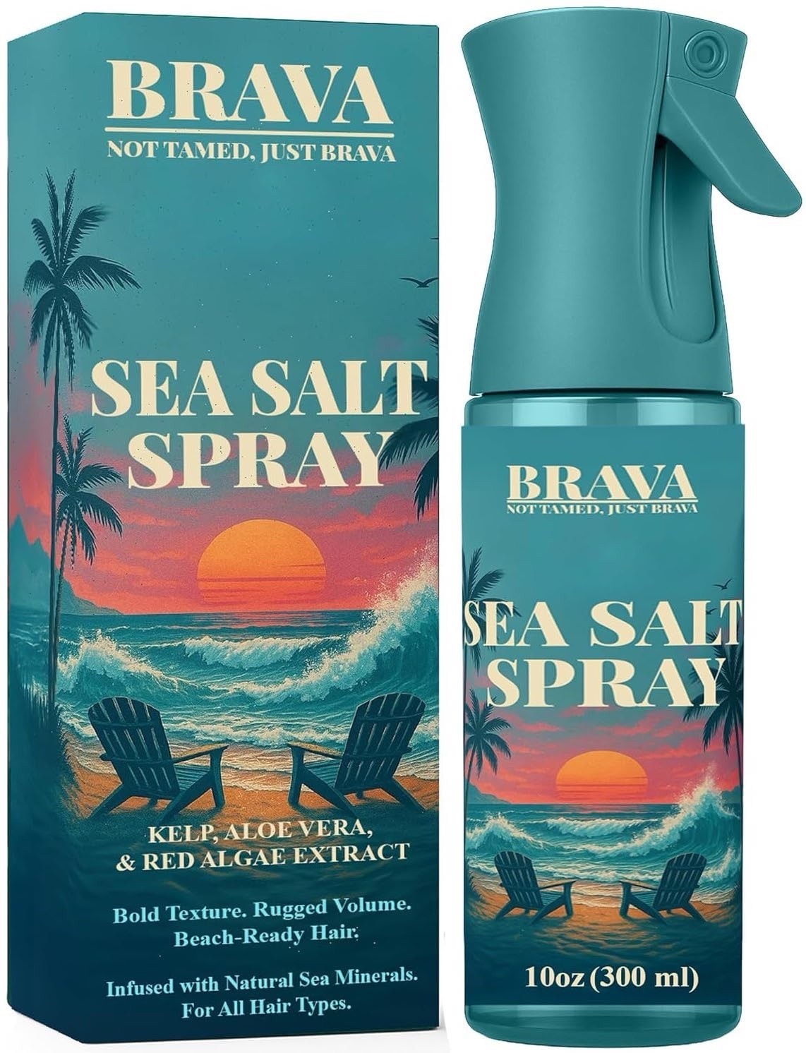 Natural Beachy Waves Curls Kelp Minerals