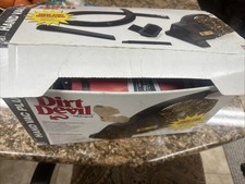 Vintage Dirt Devil Royal Hand Vac Plus Vacuum Bagged With Accessories USA Made