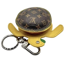 Louis Vuitton Yellow Turtle Bag Charm - Mini Pouch Keychain Monogram LV M01471