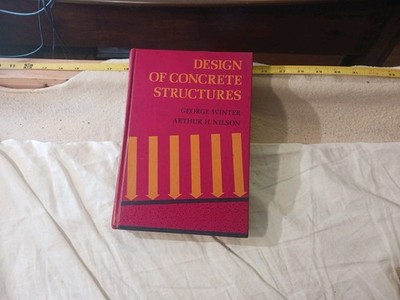 Design of concrete structures by George Winter & Arthur H. Nilson hardcover
