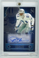 2025 Deion Sanders Panini Silhouette Profile Signatures Cracked Ice /25 Cowboys