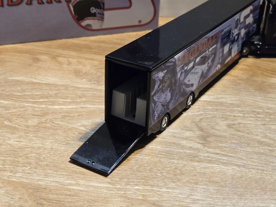 2002 #3 Dale Earnhardt GM Goodwrench "Forever The Man" Souvenir Rig Hauler - Image 4 of 4