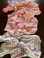 LOT of 3 Newborn Girls outfits Gerber/Child-o-Mine/Koala Baby unused Pink