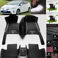 For Toyota Prius Car Floor Mats Auto Carpets All Weather Waterproof   