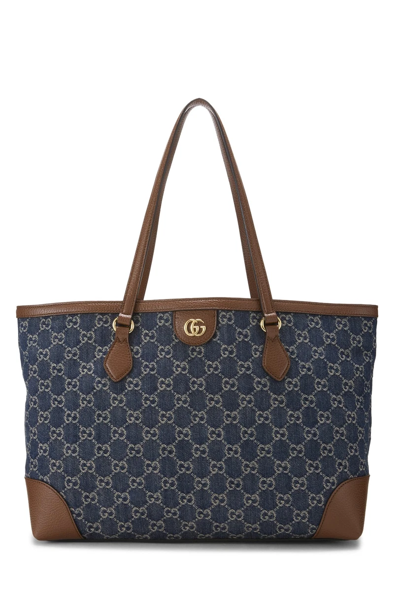 Gucci Denim Exterior Tote Bags & Handbags for Women for sale | eBay