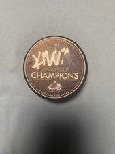 Kurtis MacDermid signed 22 avalanche stanley cup puck 