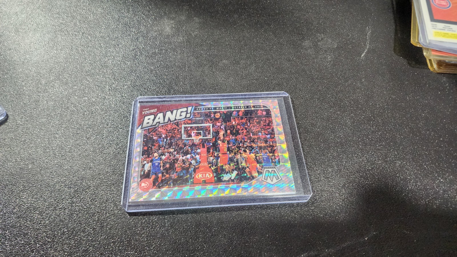 2020-21 Panini Mosaic - Bang! Trae Young #13 Mosaic Prizm