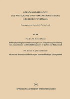 Bernhard Rensch | Elektrophysiologische Untersuchungen Zur Analysierung Der...