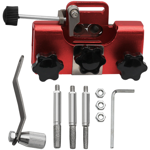Portable Hand Chain Grinder With 3 HSS Grinding Heads For Chainsaw Sharpening - Zdjęcie 2 z 24