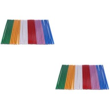 120 Pcs Hot Glue Sticks Colored Hot Glue Sticks DIY Crafts hot glue sticks 0.19 per stick
