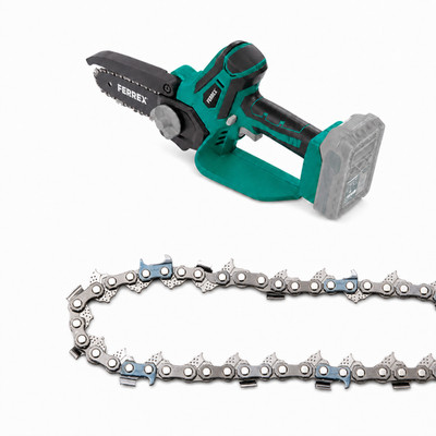 2x Sägekette für Aldi Ferrex 20V XYZ655   28 Treibglieder 1,1 mm