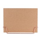 Cork Board Bulletin Board Holznadel für Home Office (Rose Base)