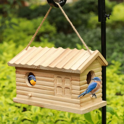 Bird House Outdoor Bluebird House for Outside Clearance, Hanging Bird Houses,...