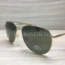 Lacoste L177S Sunglasses Gold Havana 714 Authentic 57mm