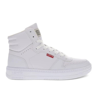Levi's Drive Hi Damen-Sneaker Kunstleder Freizeitschuh hoch, weiß - Bild 5 von 5